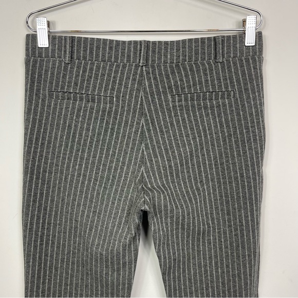 BETABRAND Straight Leg Classic Dress Work Pant Yoga Pant Gray Pinstripe L Long - Picture 10 of 16